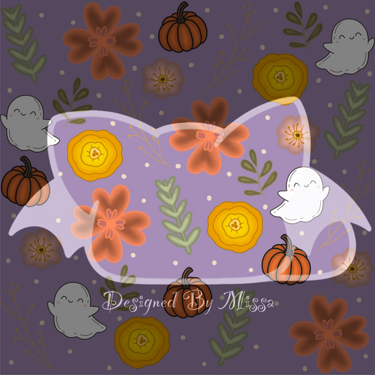 Floral Ghosties- seamless file