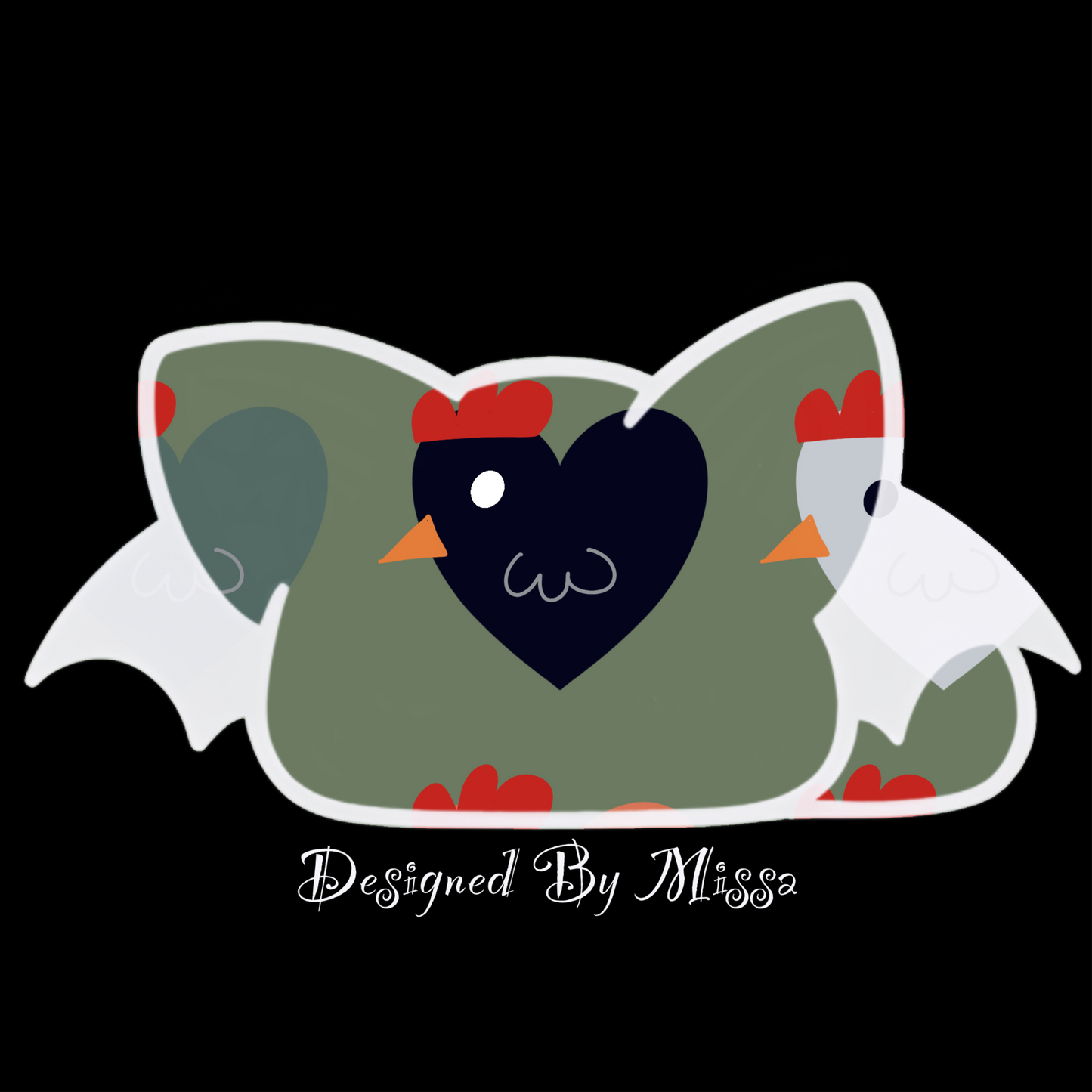 Chicken Hearts-seamless file