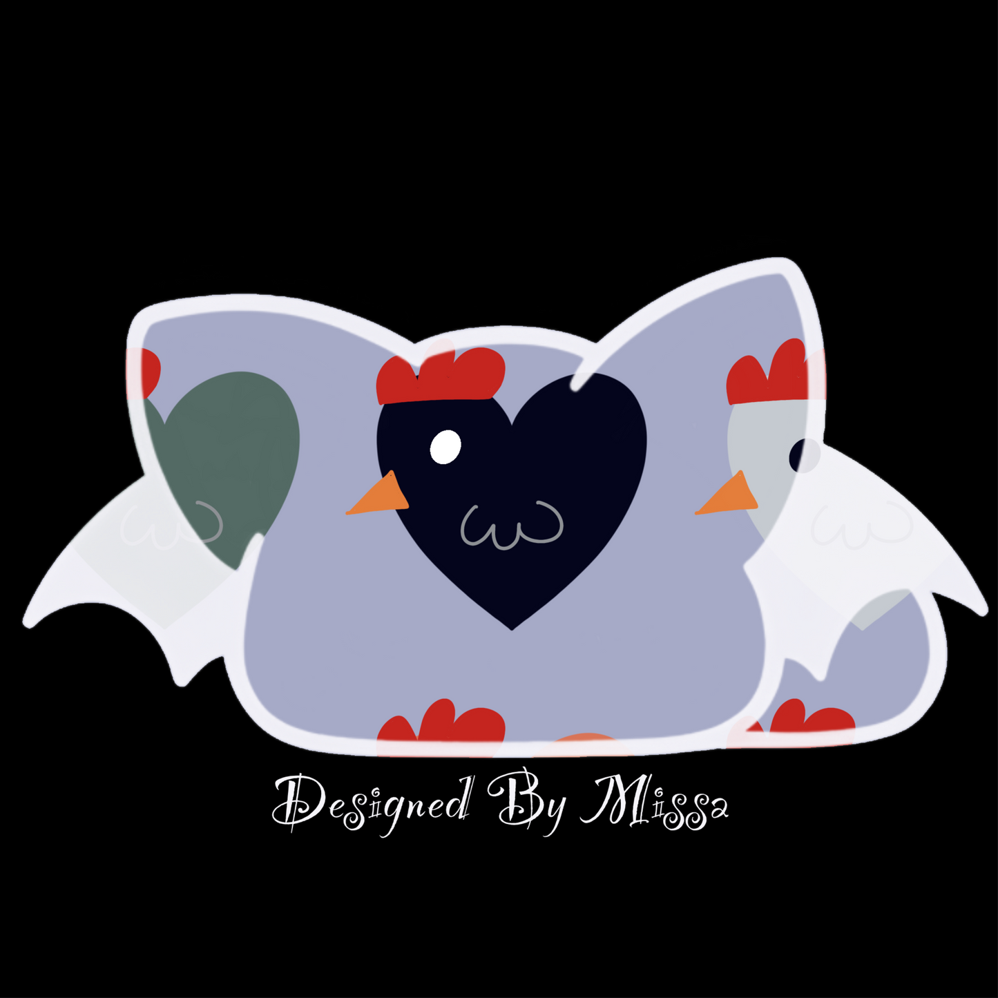 Chicken Hearts-seamless file