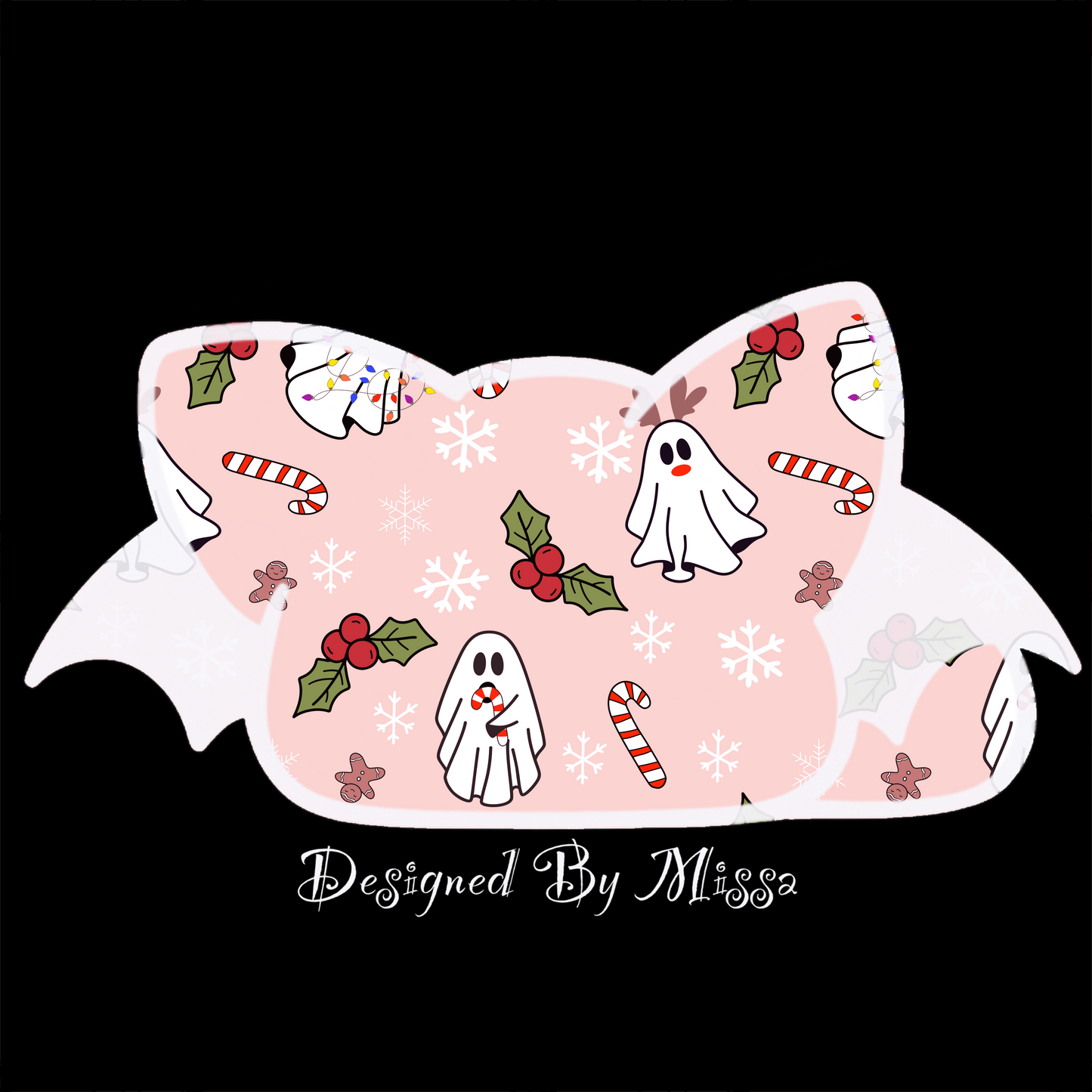 Christmas Boo-seamless file