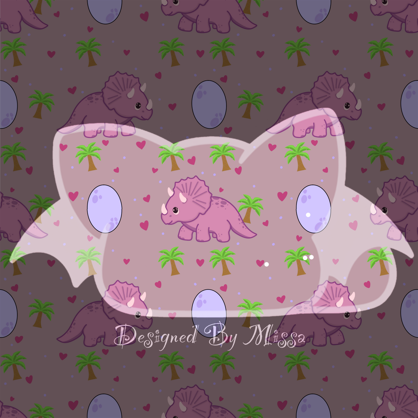 Tricera-Hearts- seamless