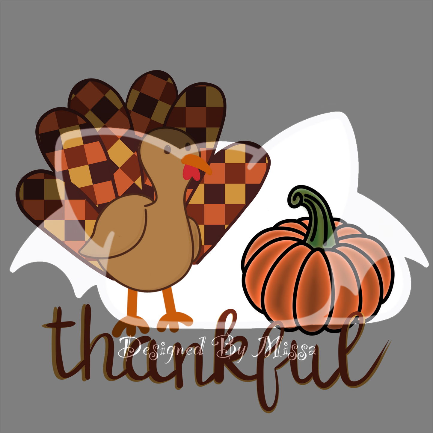 Turkey Thanks- clip art