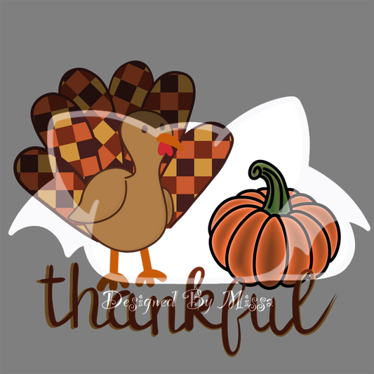 Turkey Thanks- clip art