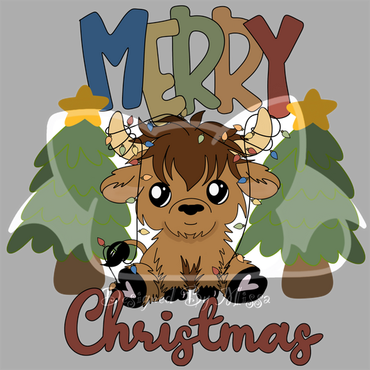 Western Christmas- clip art